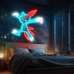 Pokemon Sneasel UV Signs