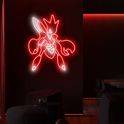Scizor Pokemon Neon Signs