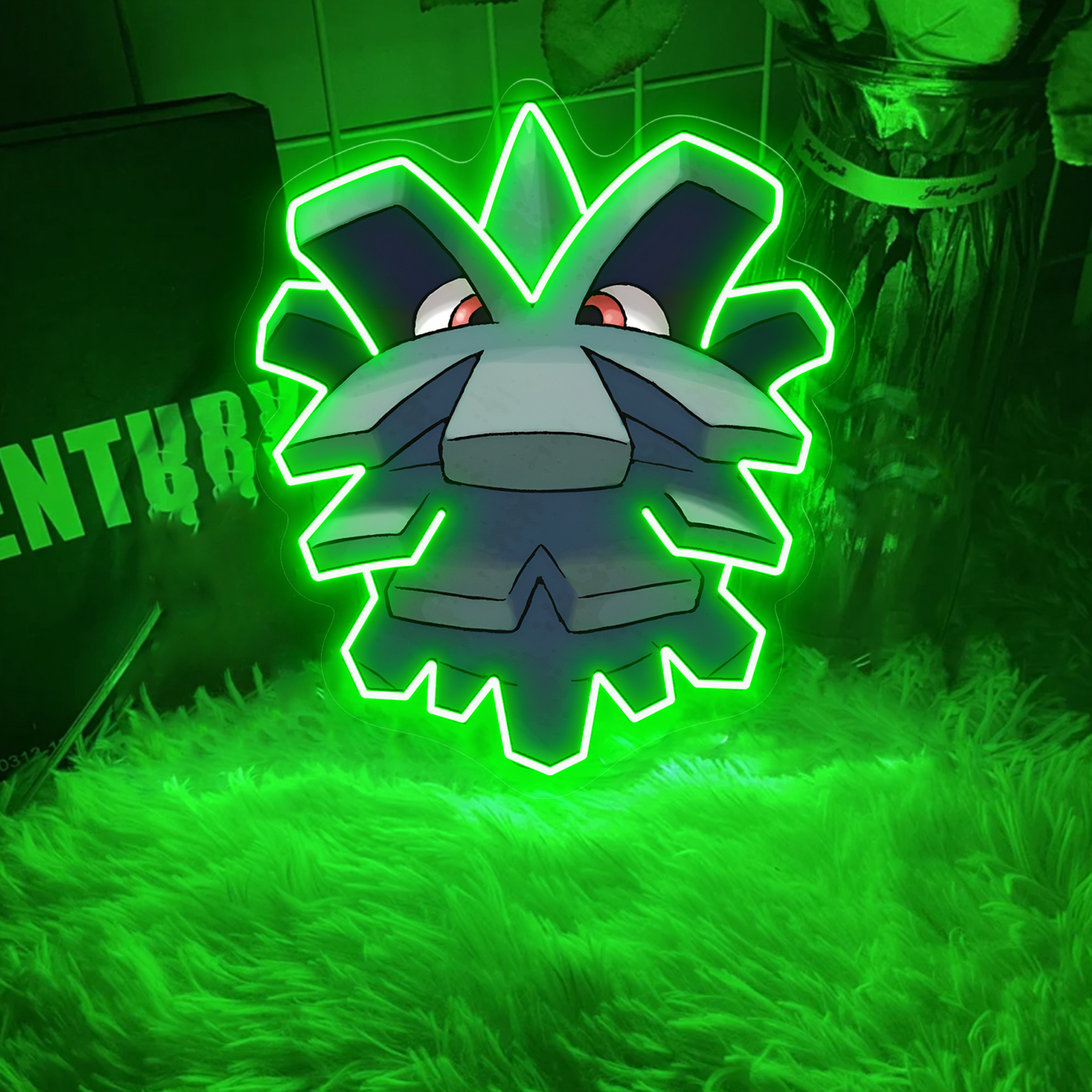 Pokemon Colorless Sign Pokemon Pineco UV Signs - Custom Personalised LED Neon Signs, Handmade ...