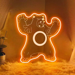 Pokemon Ursaring Laser Sign
