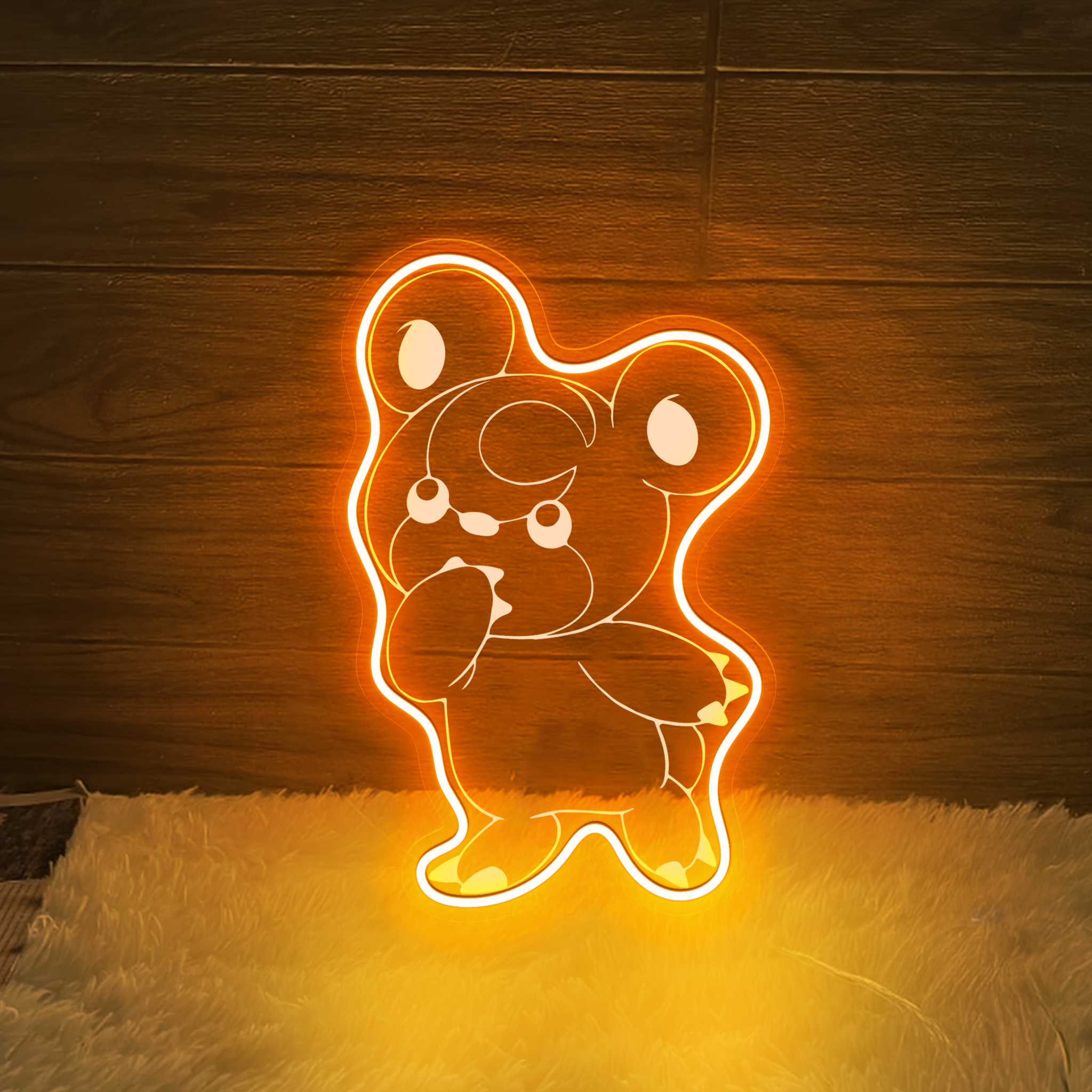 Pokemon Teddiursa Laser Signs