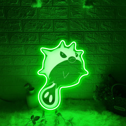 Qwilfish Pokemon Laser Sign