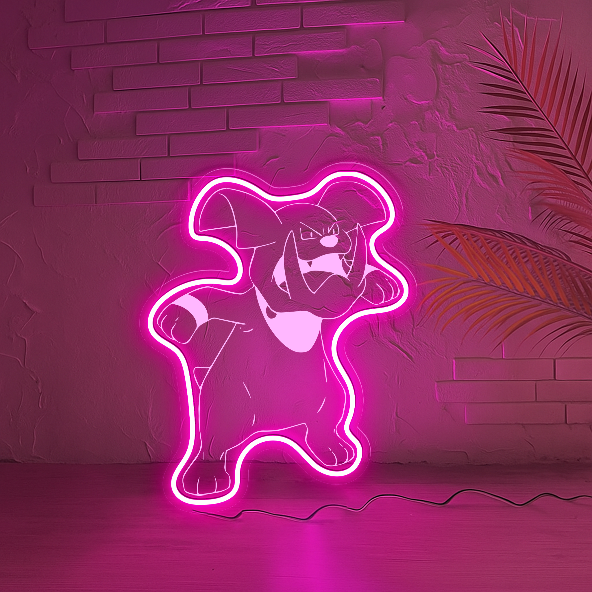 Granbull Pokemon Laser Sign