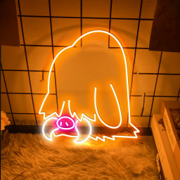 Pokemon Piloswine Neon Signs