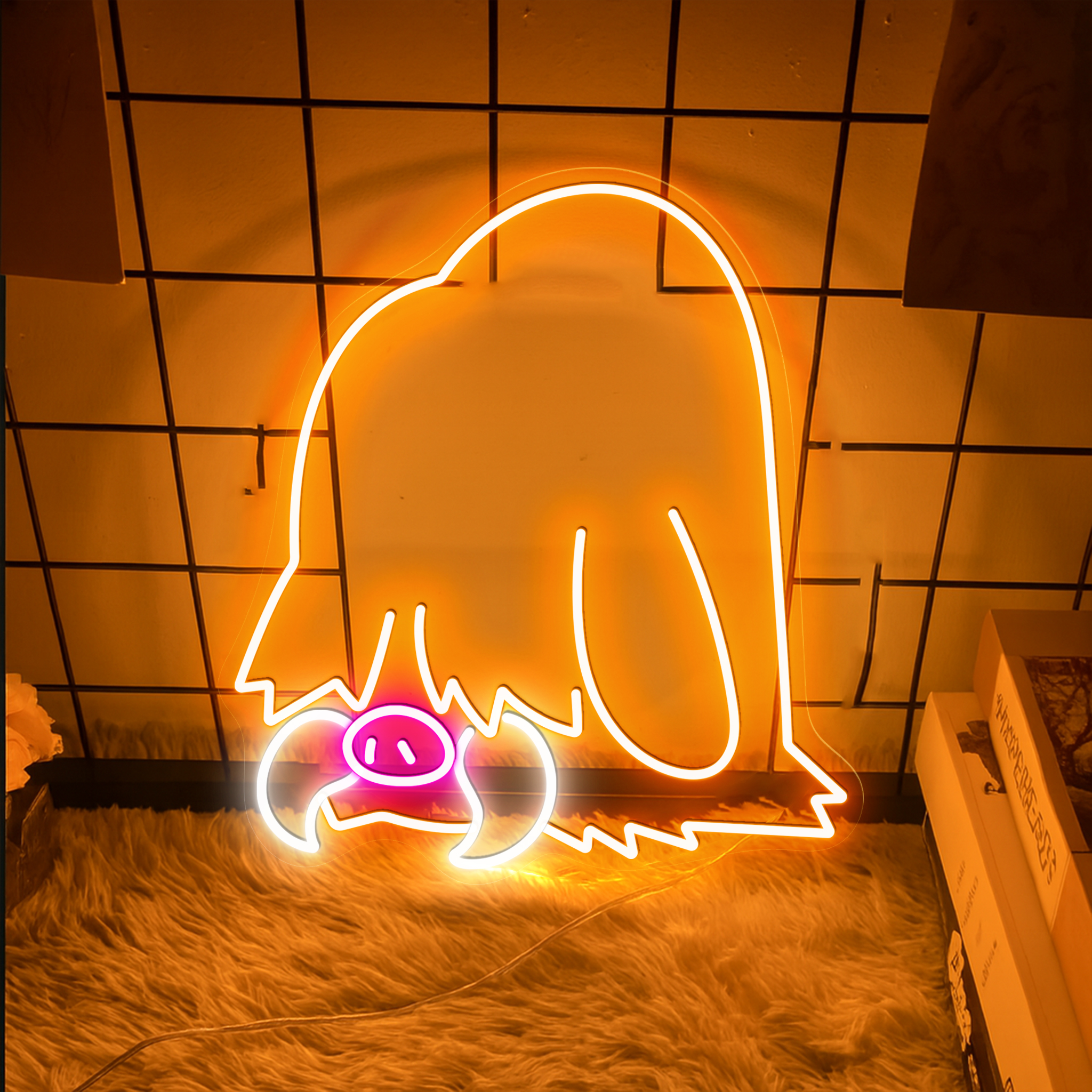 Pokemon Piloswine Neon Signs