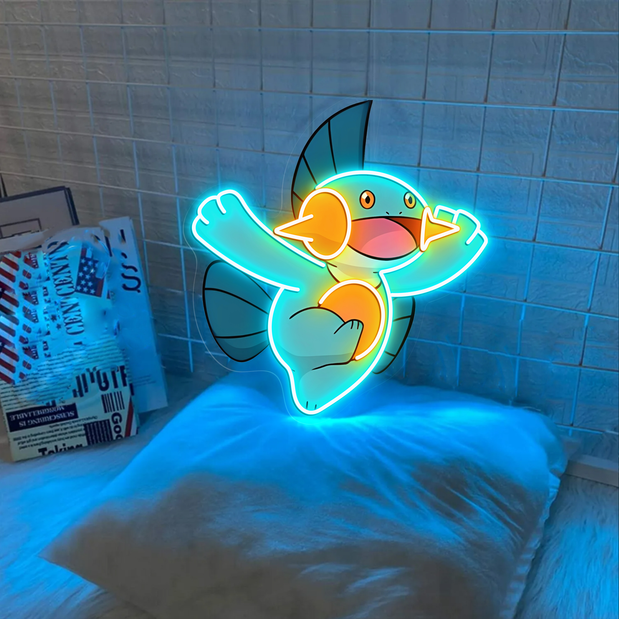 Pokemon Marshtomp UV Signs
