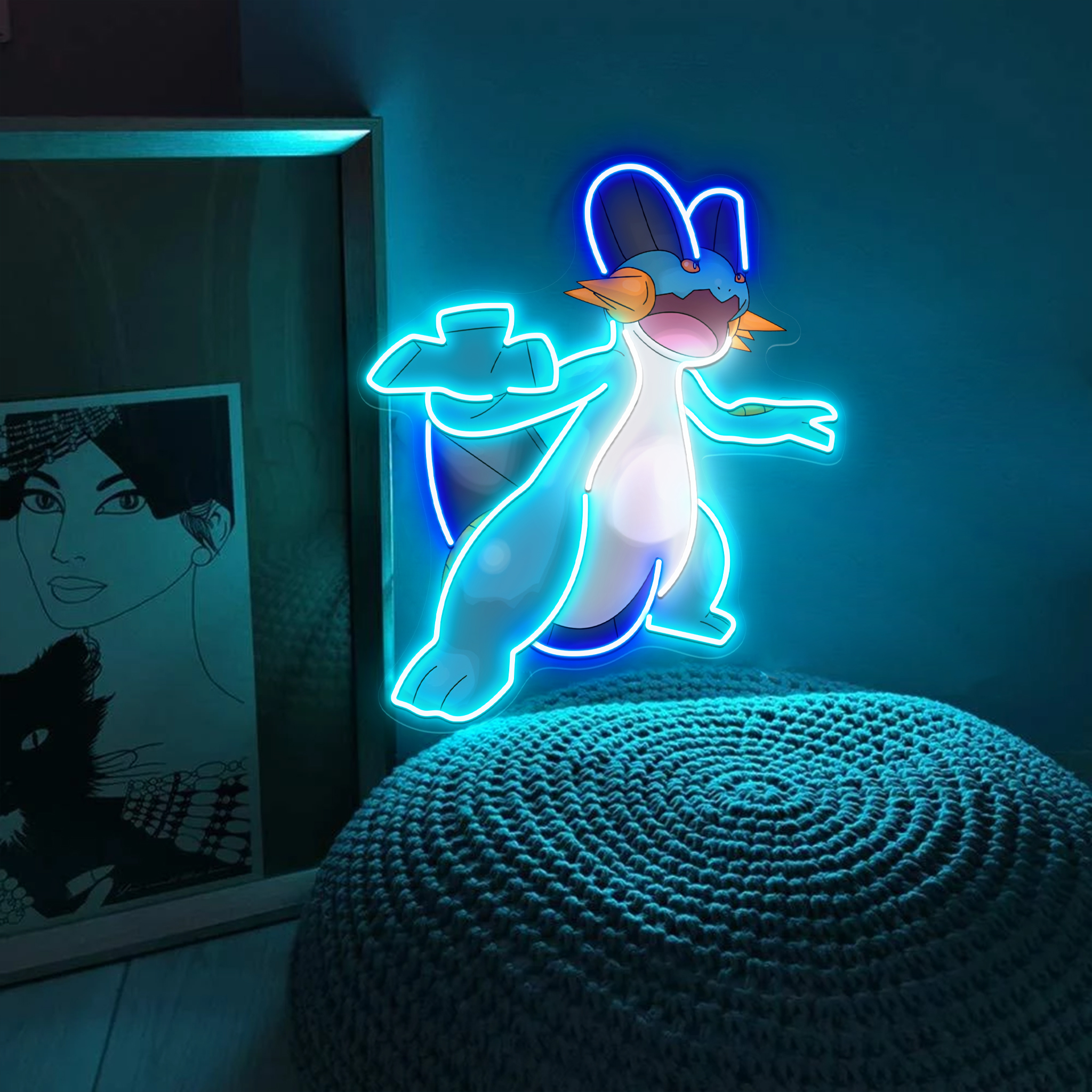 Swampert Pokemon UV Signs