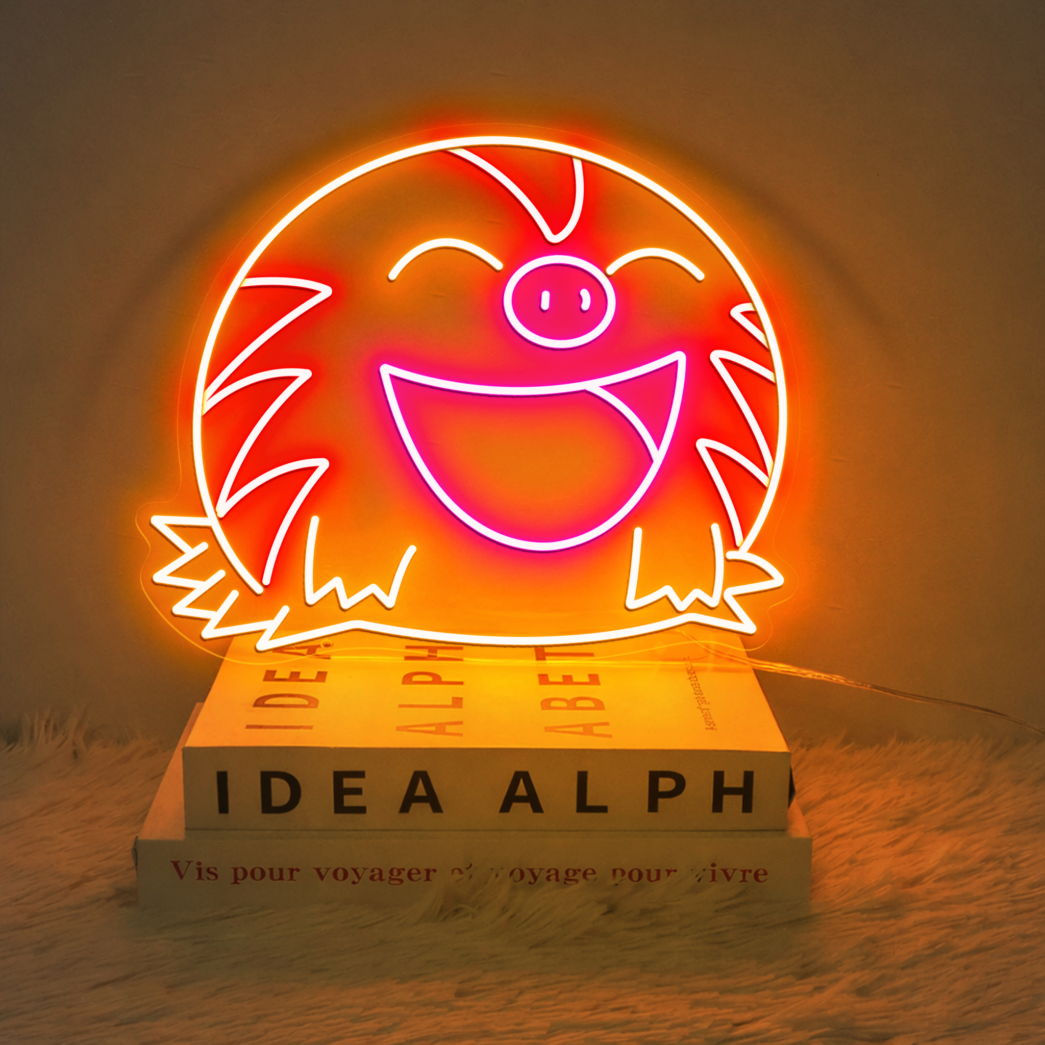 Swinub Pokemon Neon Sign