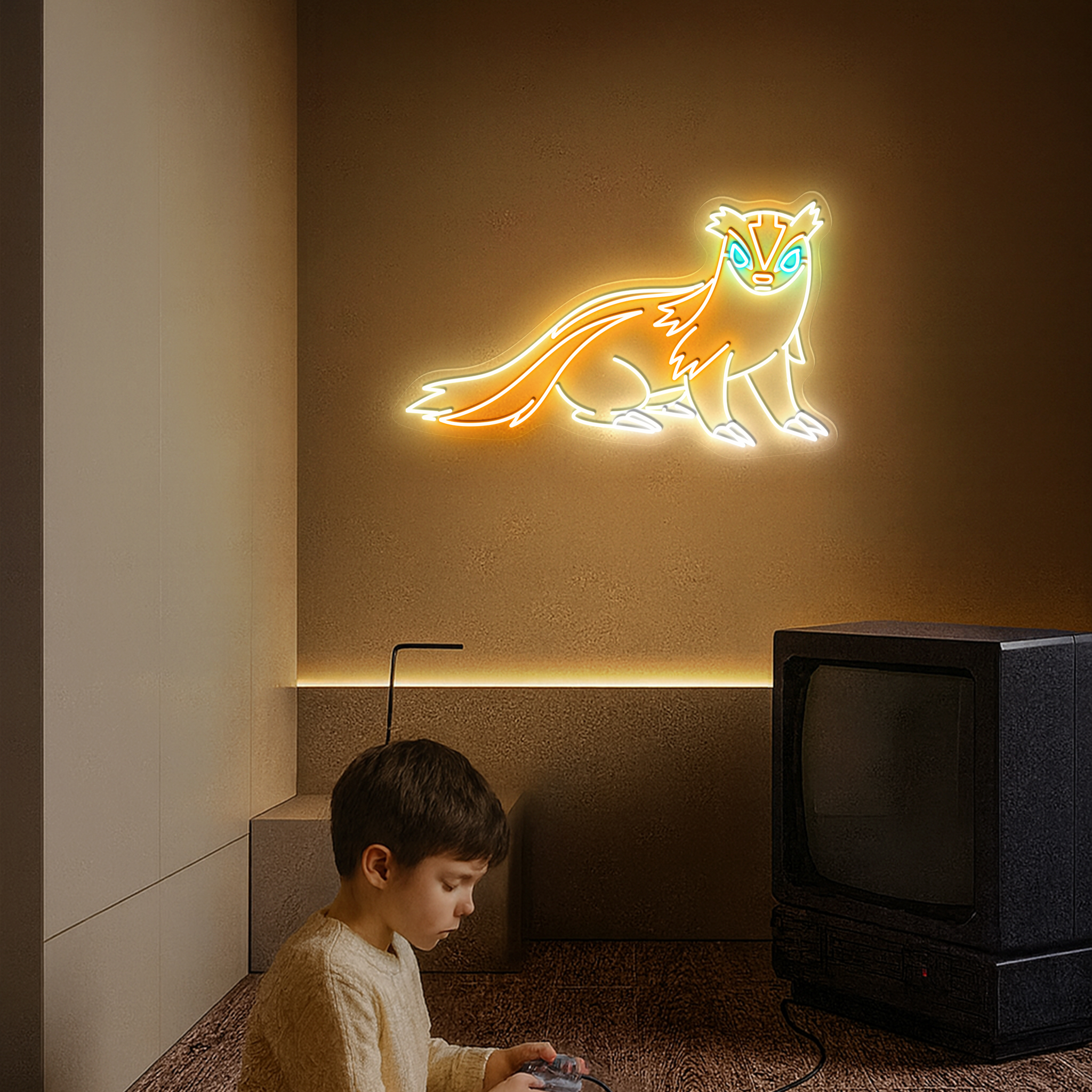 Linoone Pokemon Neon Signs