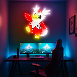 Pokemon Delibird UV Sign