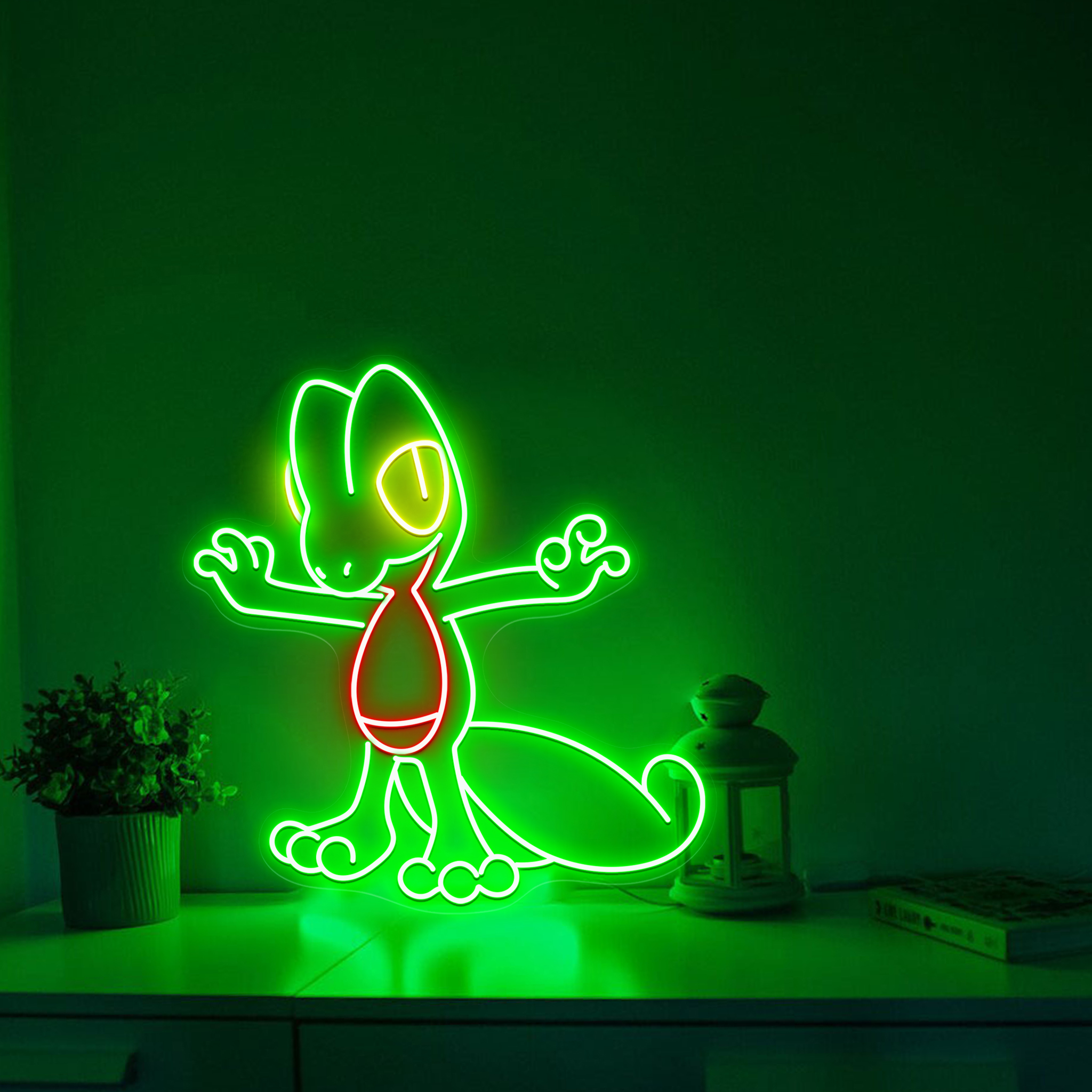 Pokemon Treecko Neon Signs