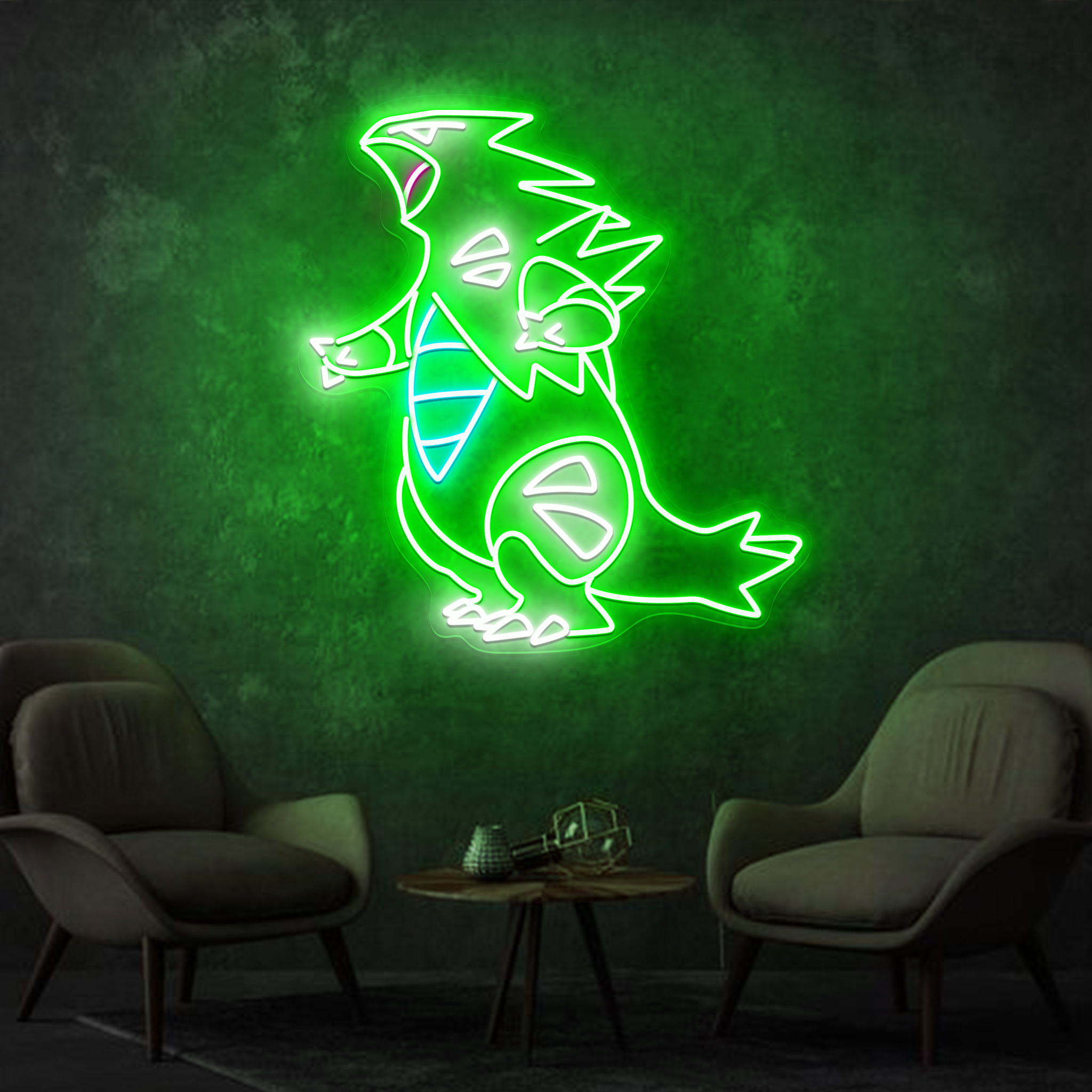Tyranitar Pokemon Neon Signs