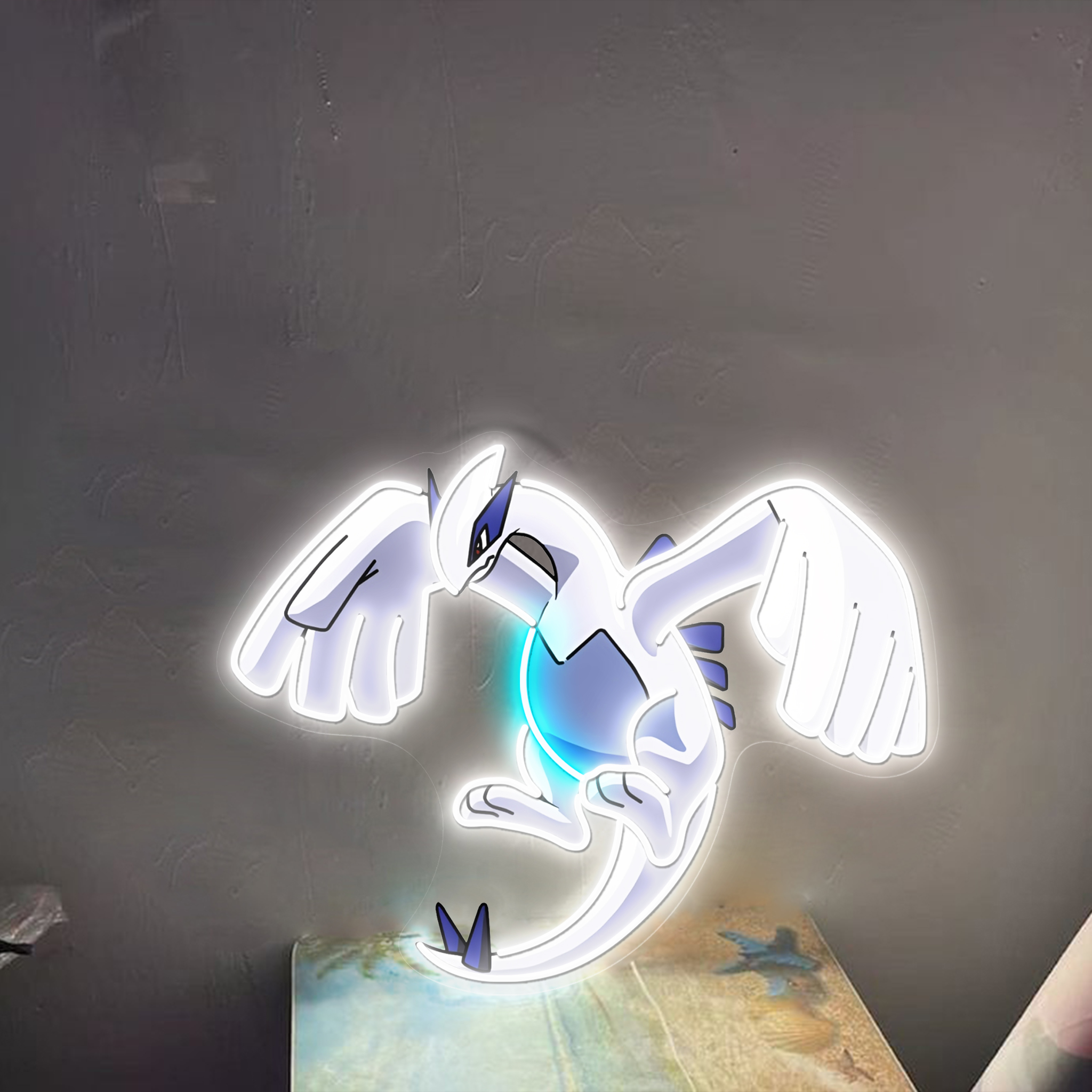 Lugia Pokemon UV Sign