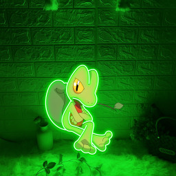 Pokemon Treecko UV Sign