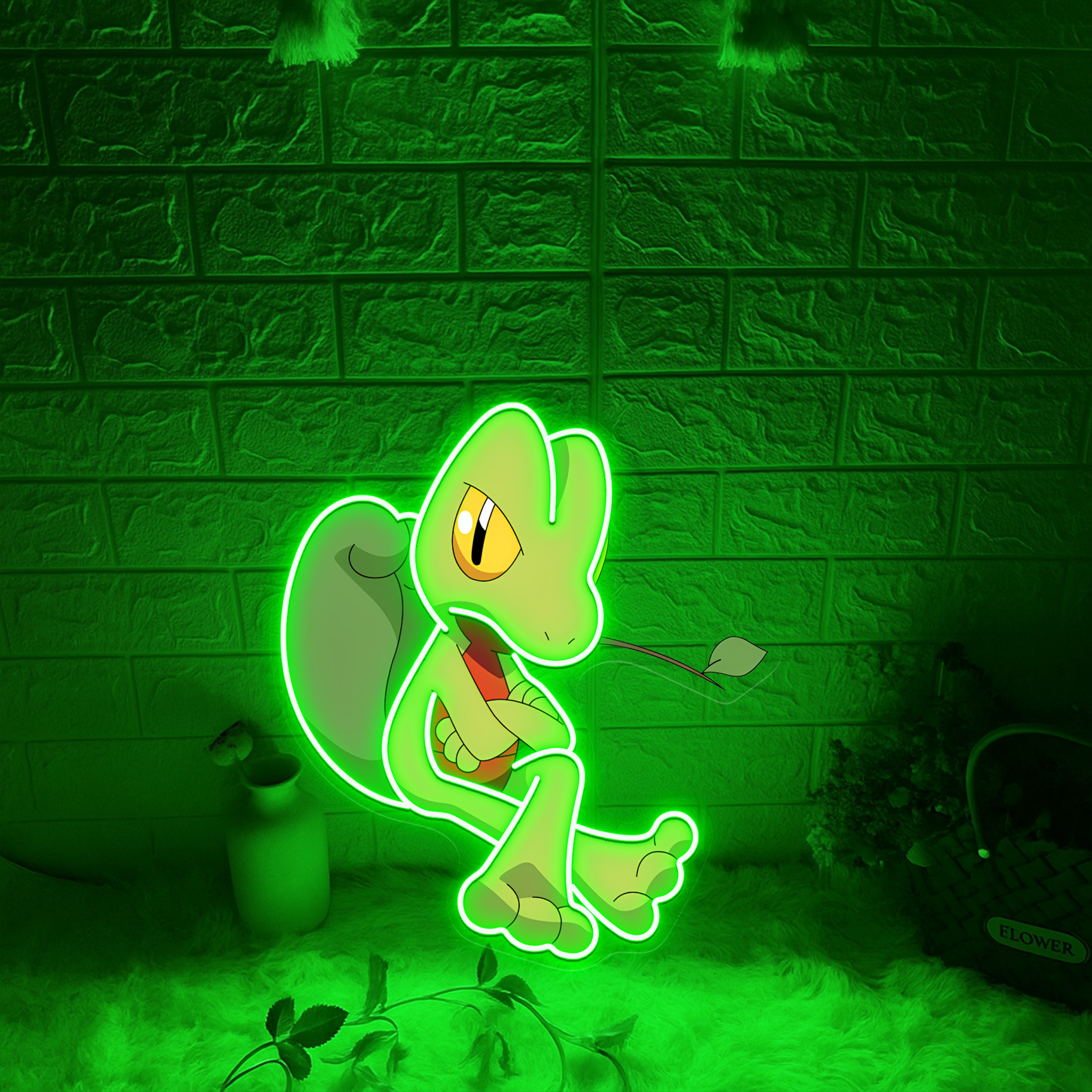Pokemon Treecko UV Sign