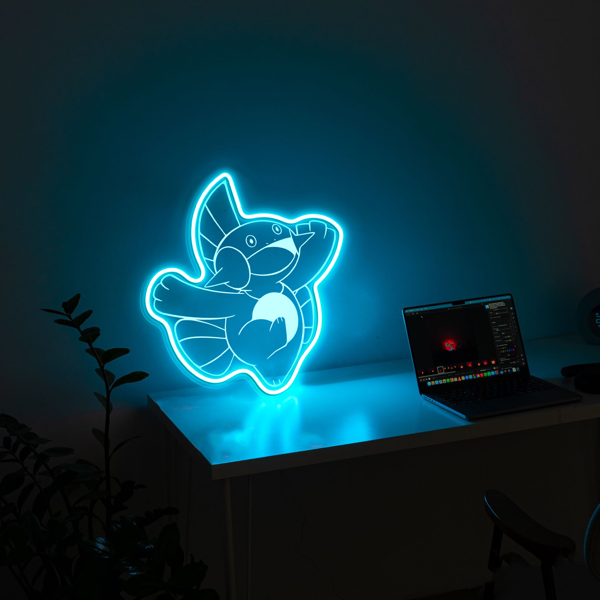 Pokemon Marshtomp Laser Signs