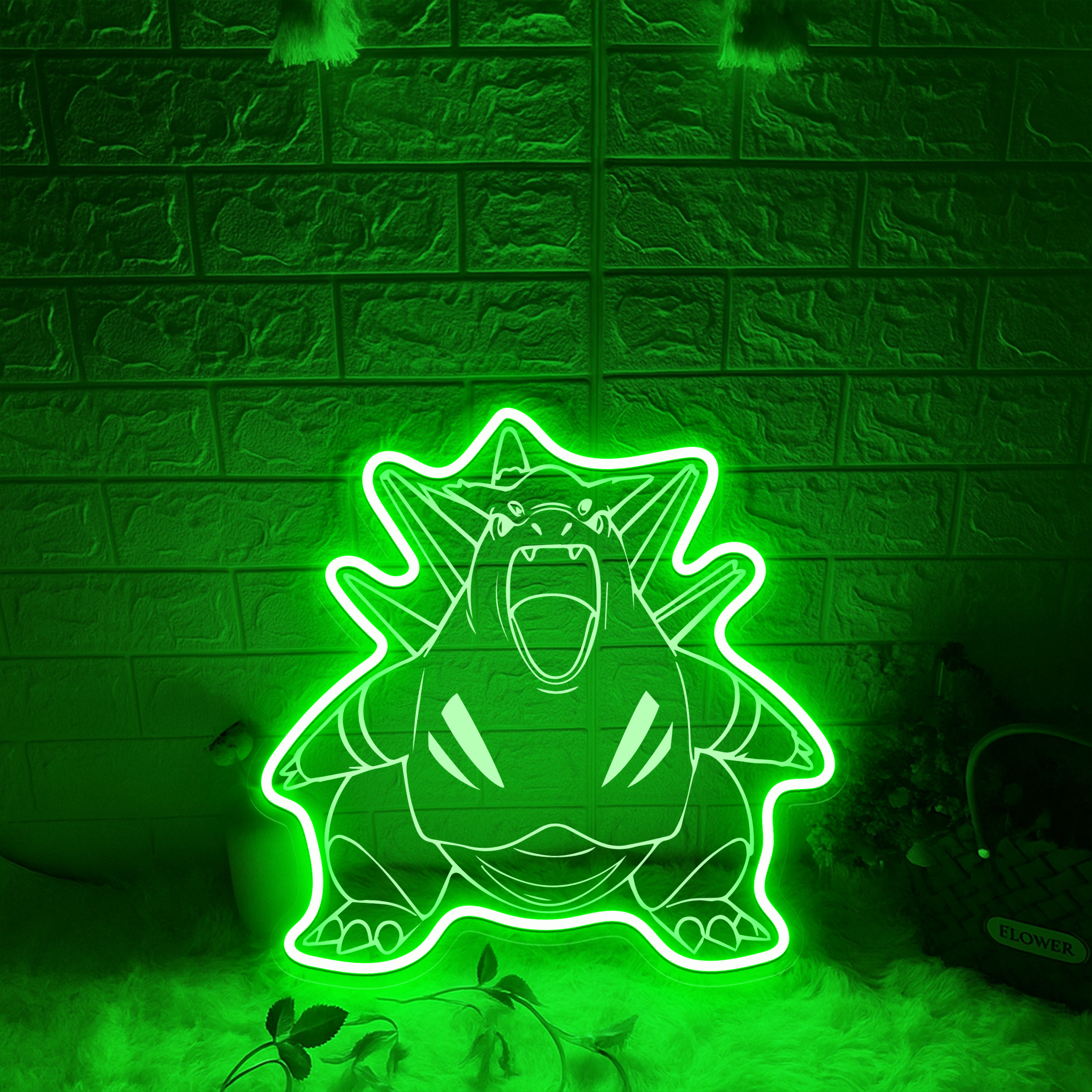 Pokemon Tyranitar Laser Sign