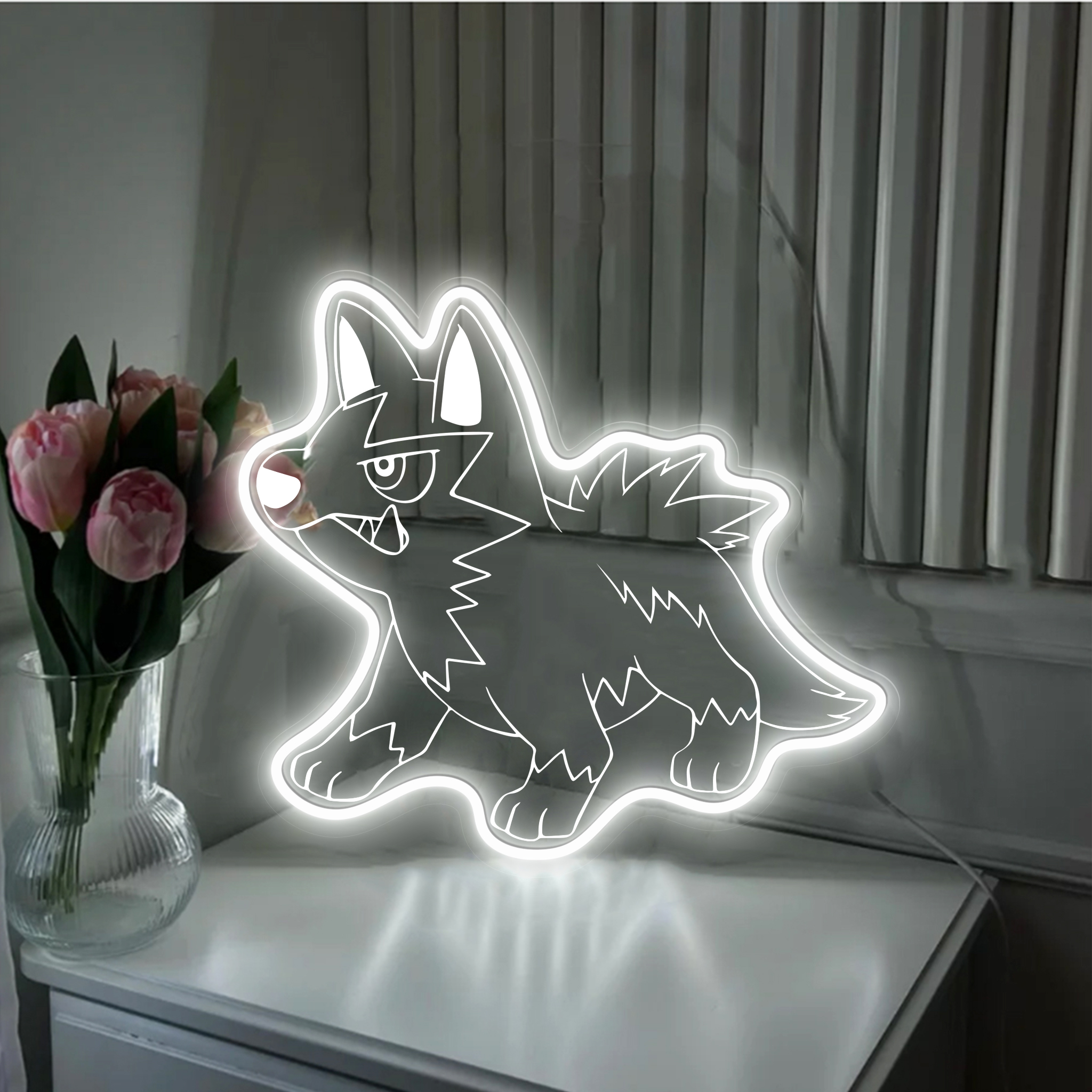 Pokemon Poochyena Laser Sign