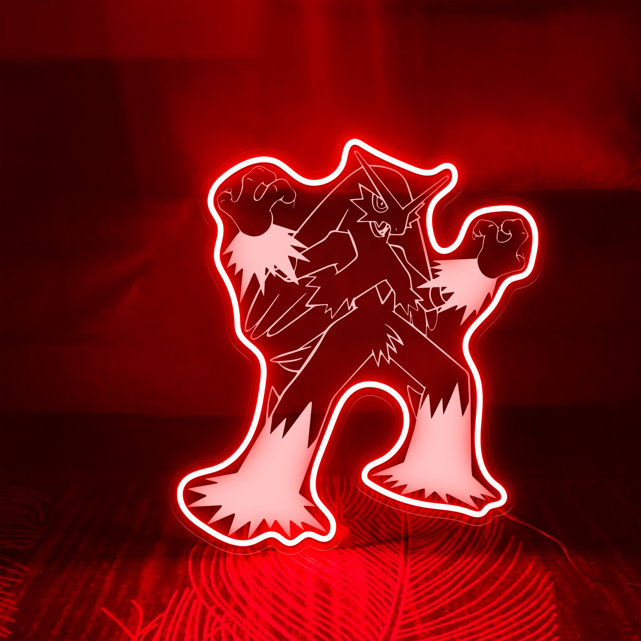 Pokemon Blaziken Laser Signs