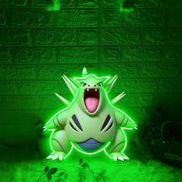 Pokemon Tyranitar UV Sign