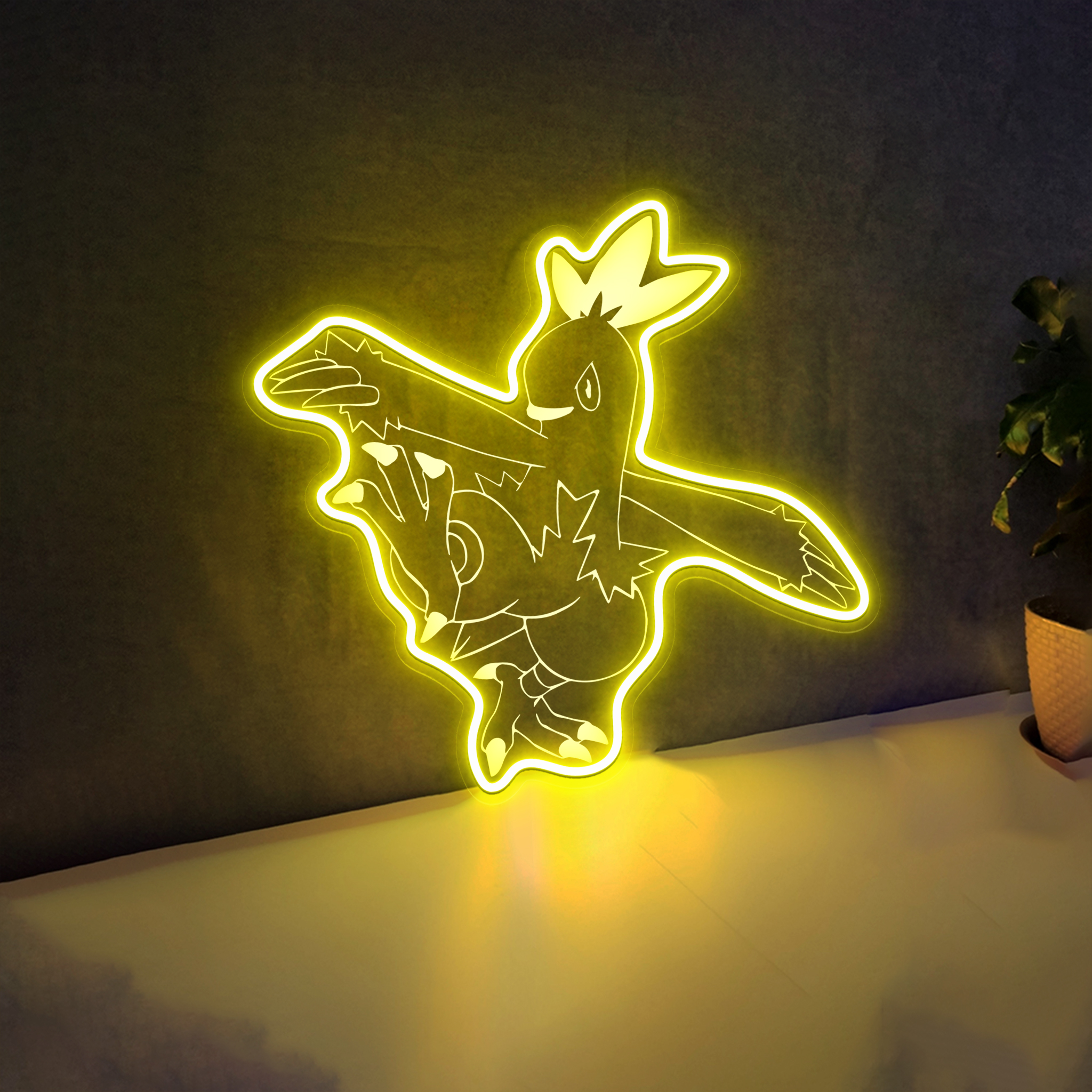 Combusken Pokemon Laser Sign