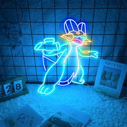 Swampert Pokemon Neon Signs