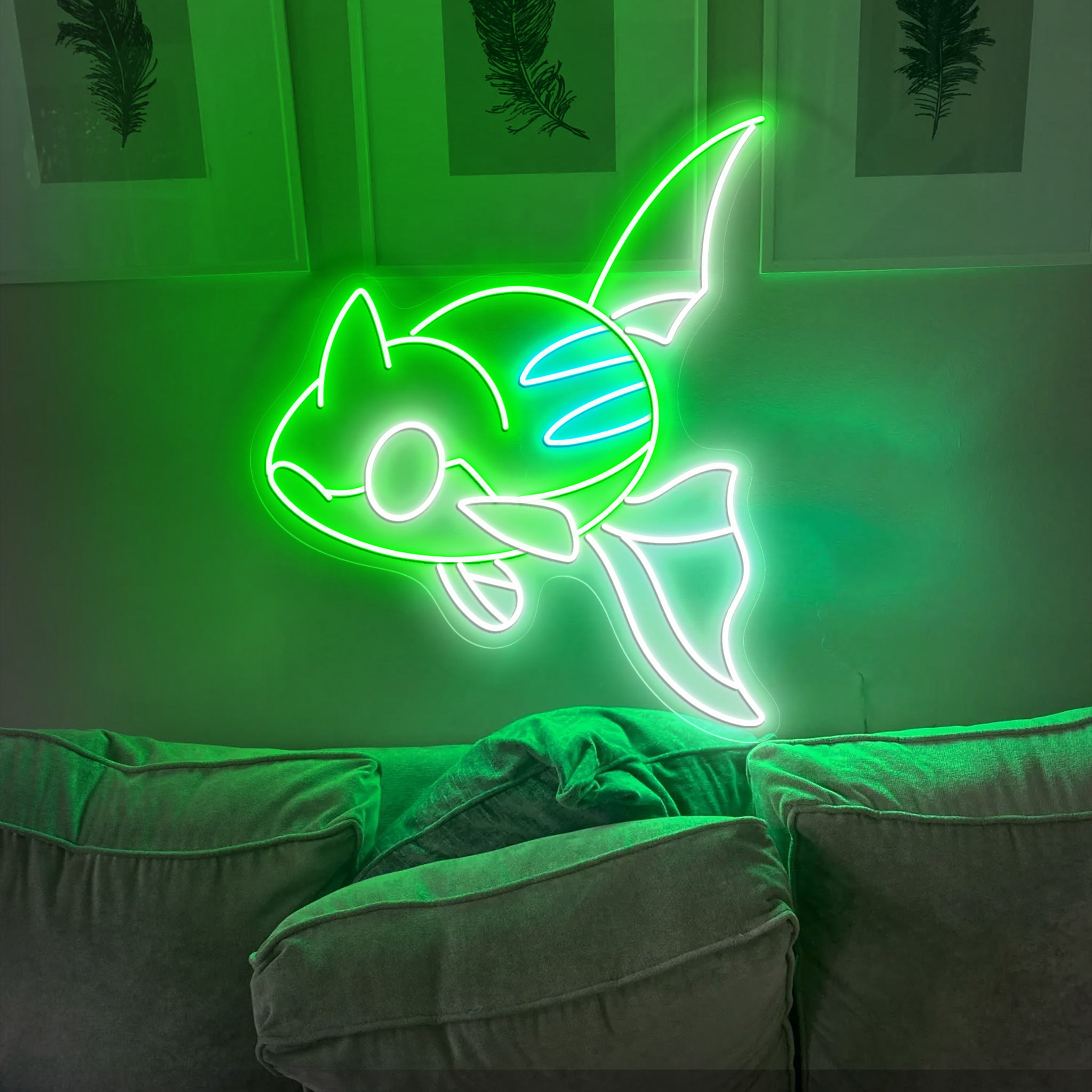 Pokemon Remoraid Neon Signs