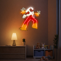 Pokemon Blaziken UV Signs