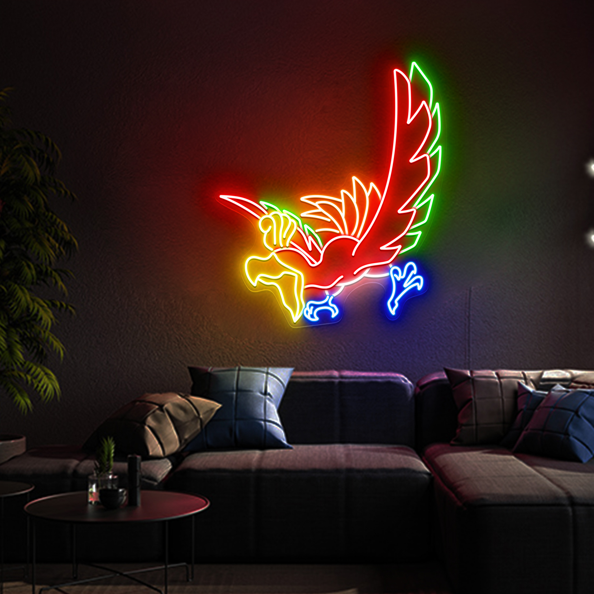 Pokemon Ho-oh Neon Sign