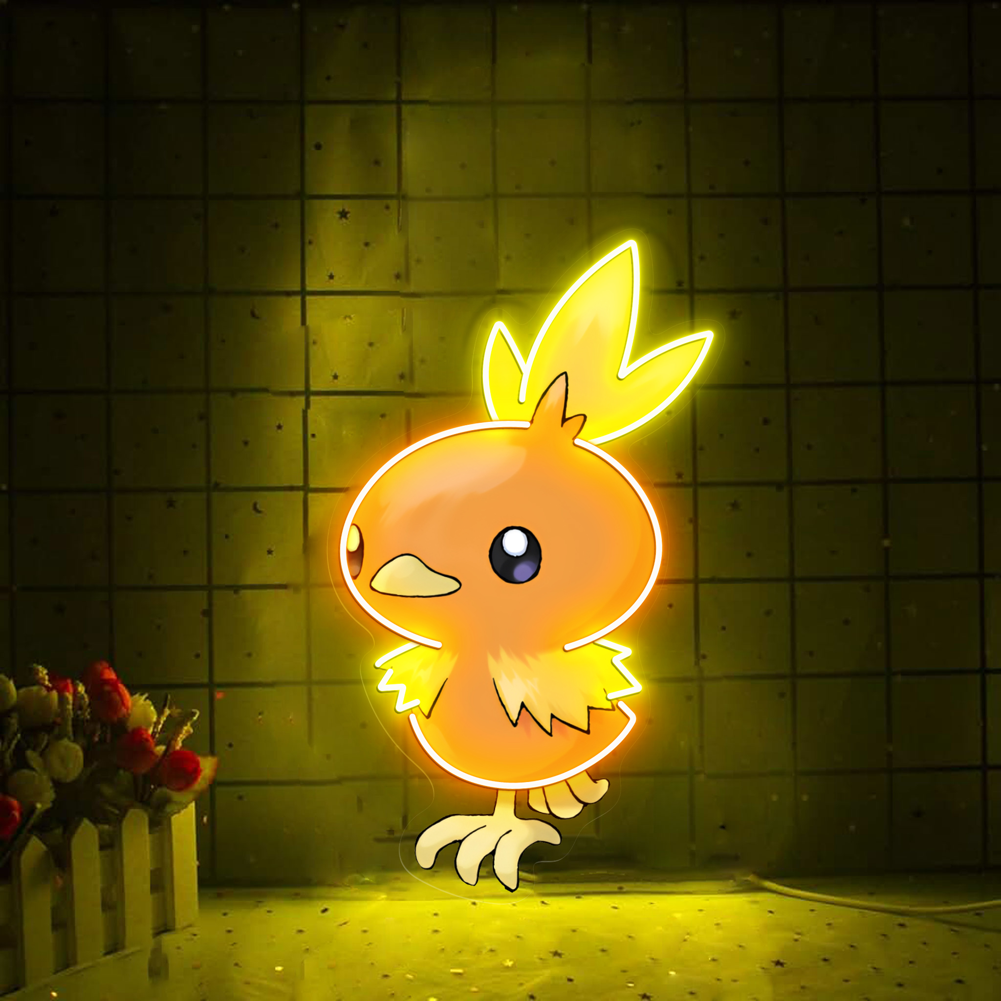 Pokemon Torchic UV Signs