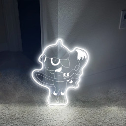 Pokemon Smeargle Laser Sign