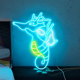 Pokemon Kingdra Neon Sign