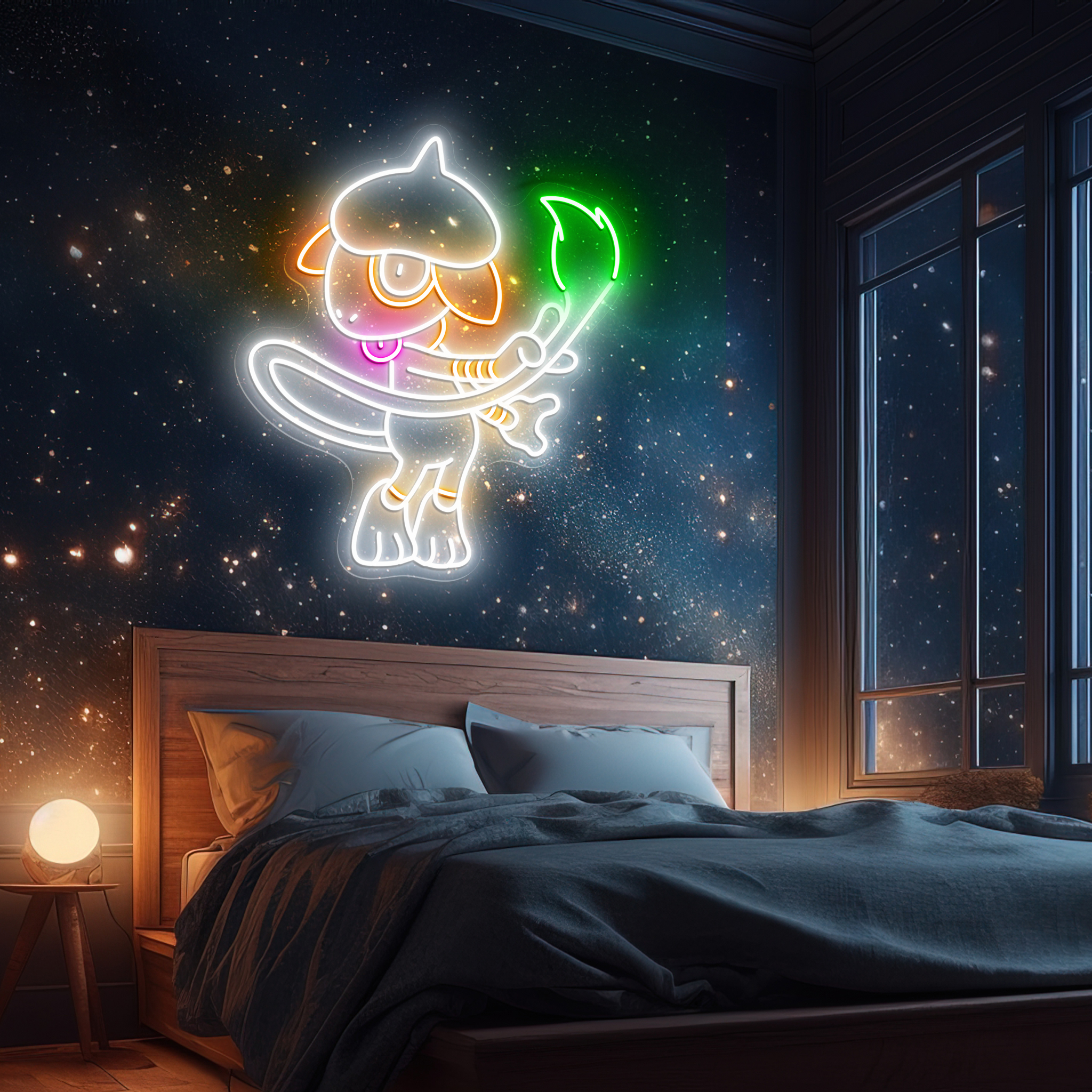 Pokemon Smeargle Neon Sign
