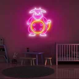 Miltank Pokemon Neon Signs