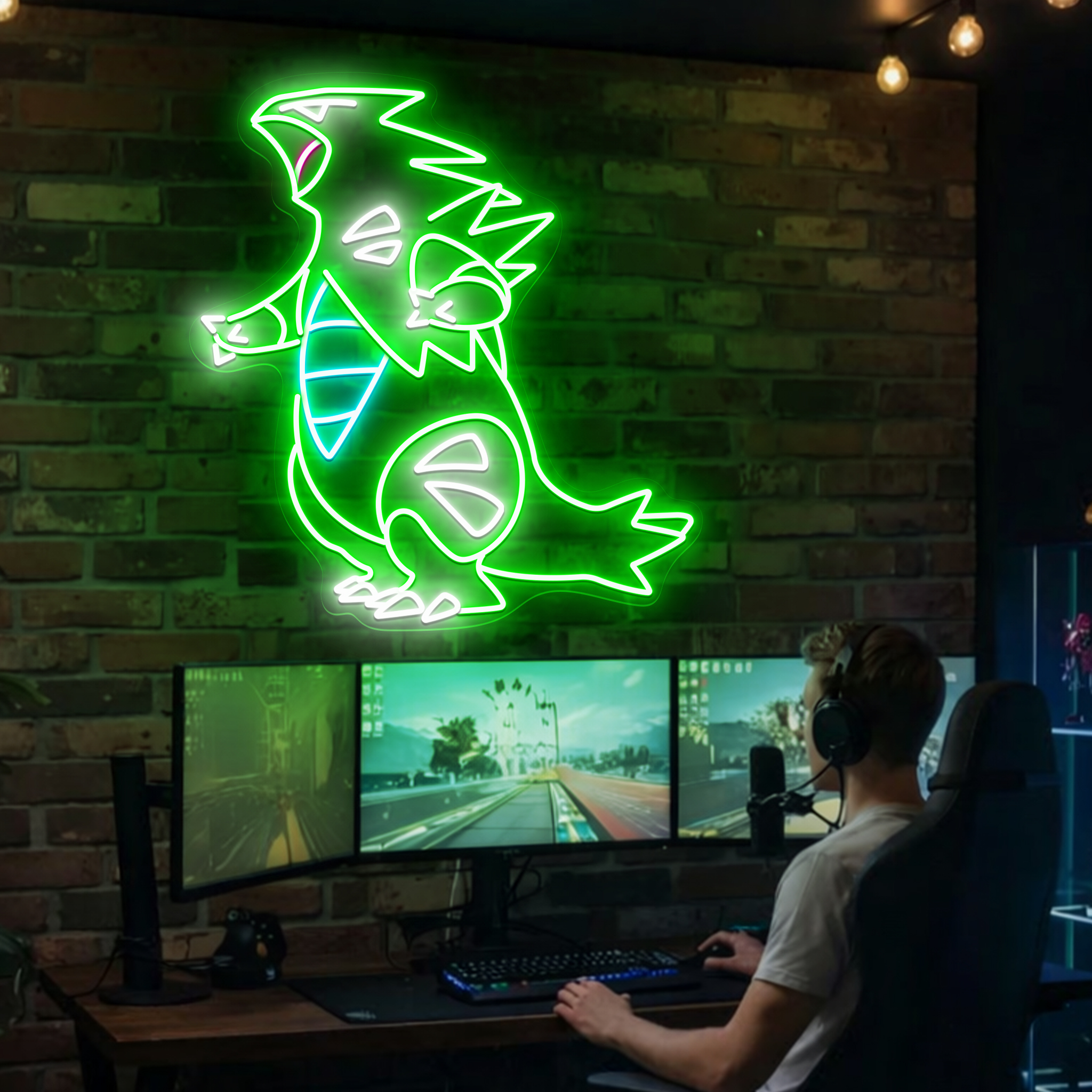 Tyranitar Pokemon Neon Signs