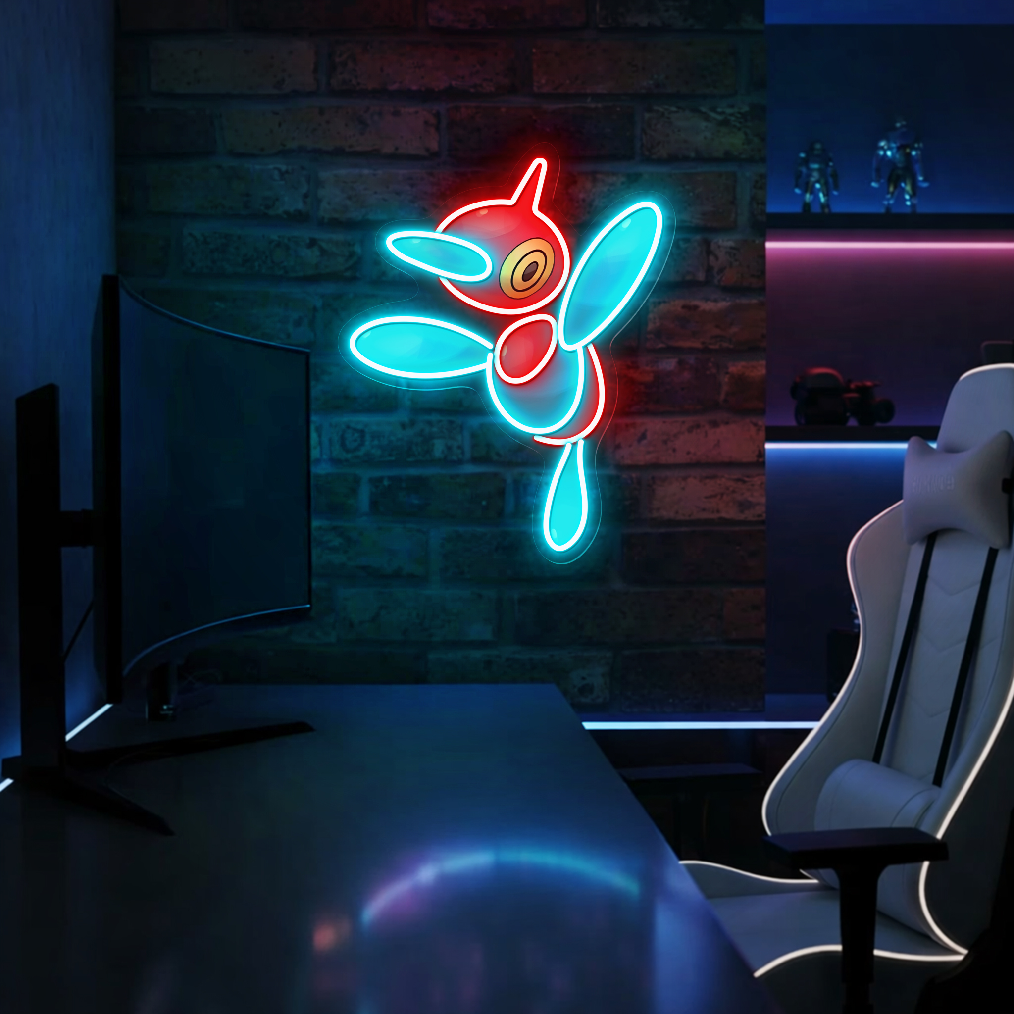 Pokemon Porygon2 UV Signs