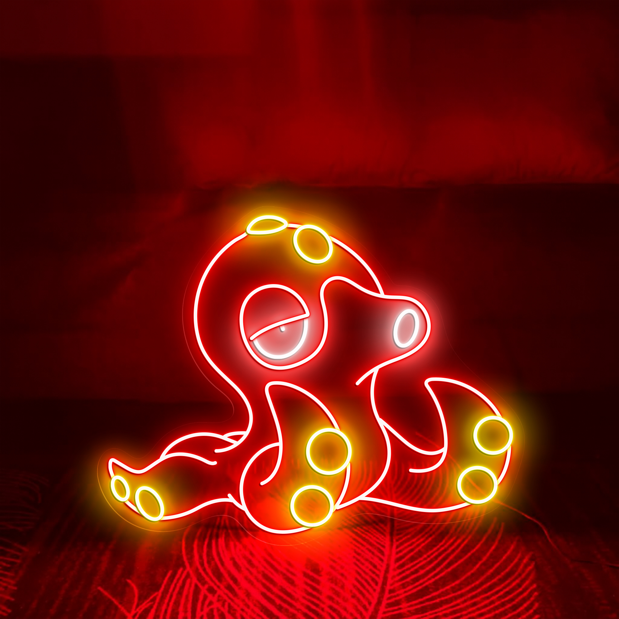 Pokemon Octillery Neon Signs