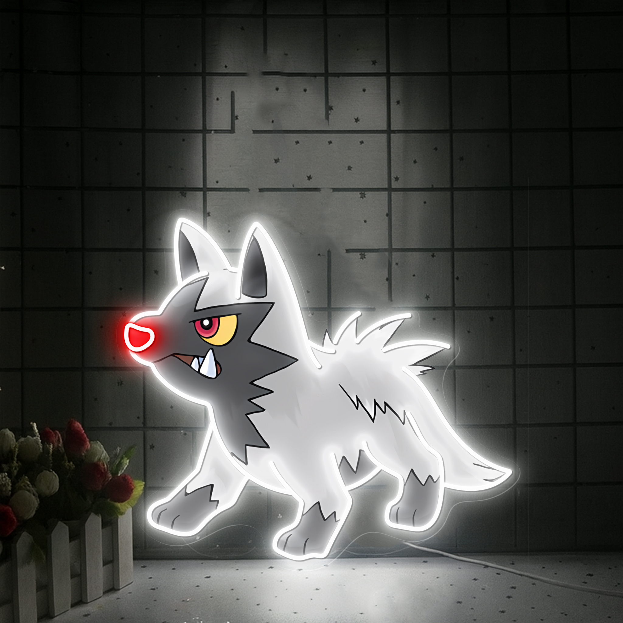 Pokemon Poochyena UV Sign