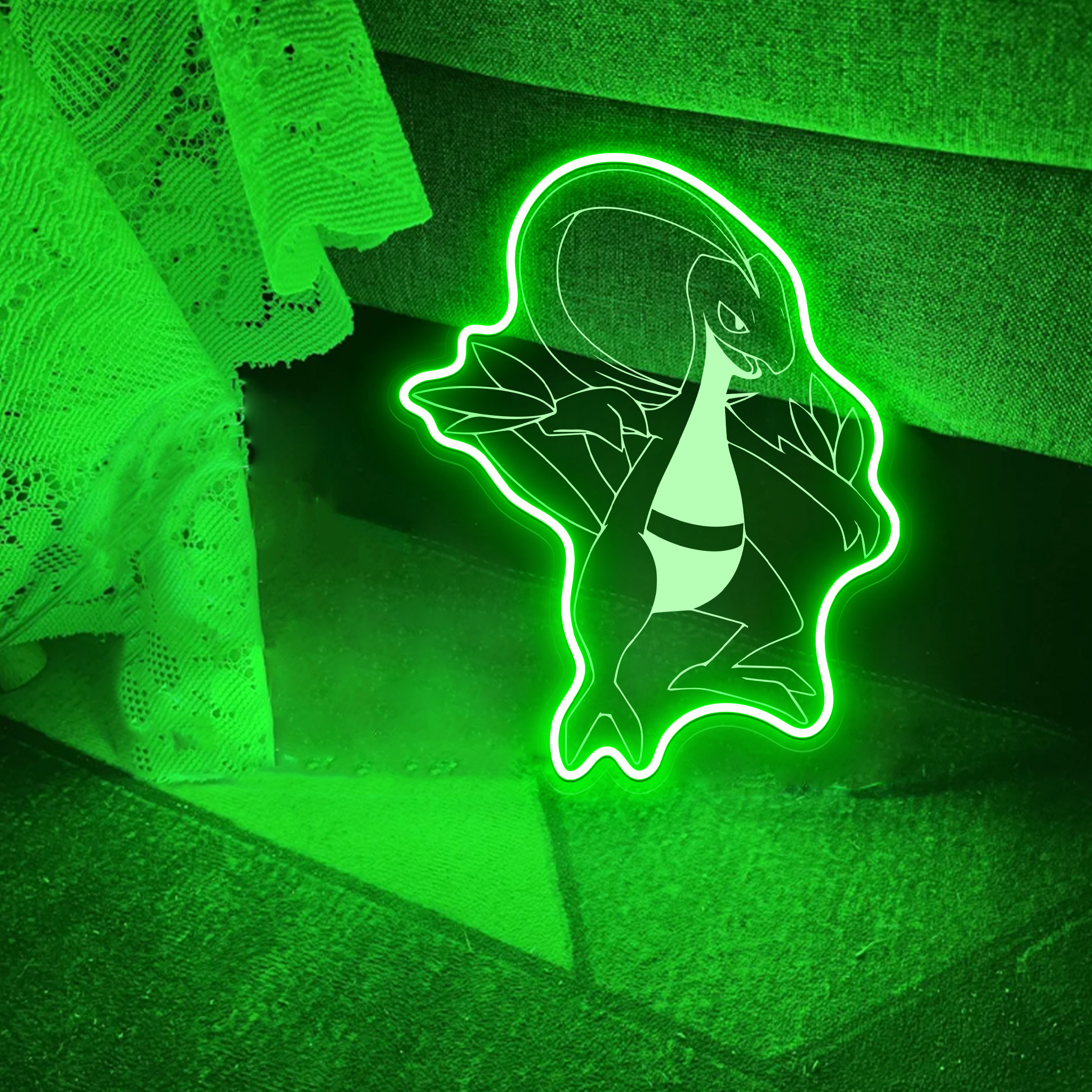 Grovyle Pokemon Laser Signs