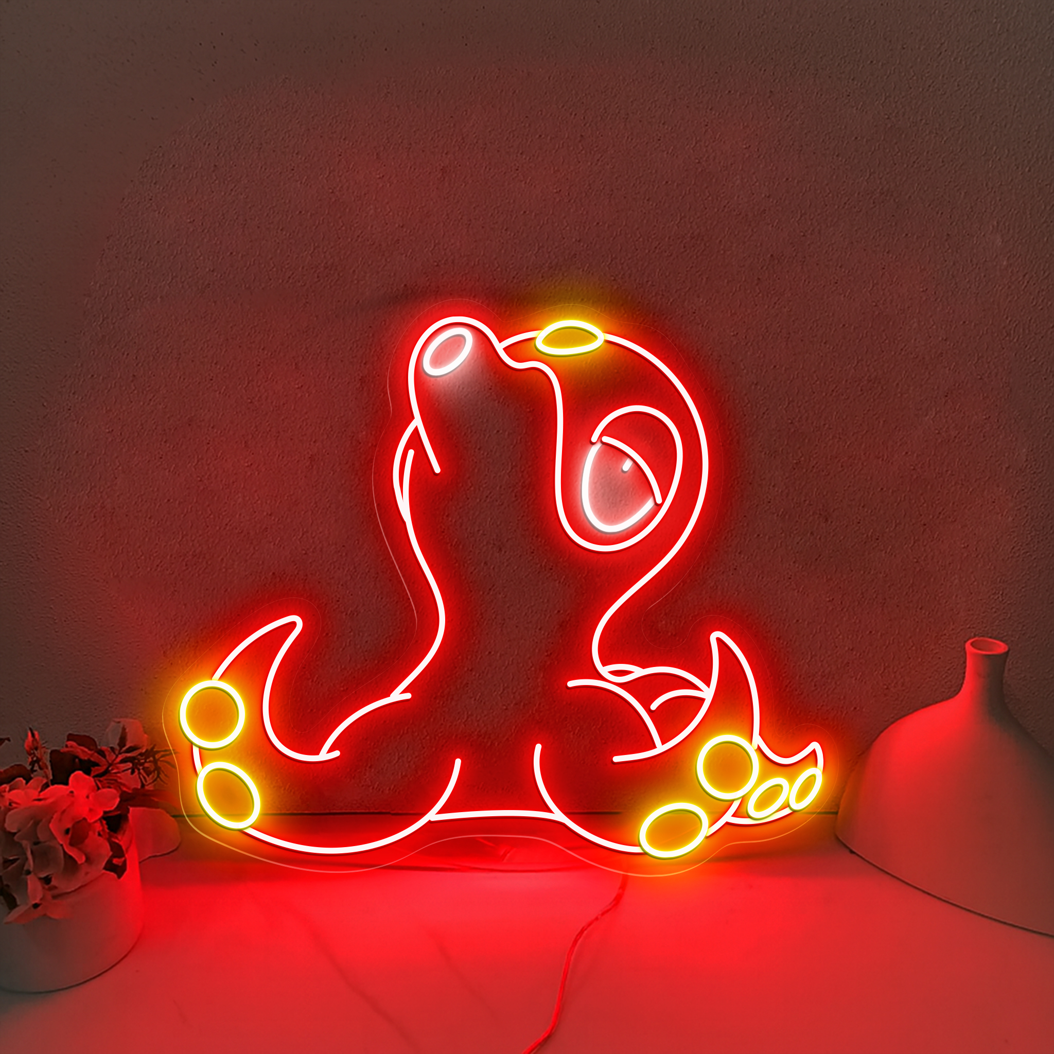 Pokemon Octillery Neon Sign