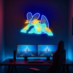 Pokemon Swampert UV Signs