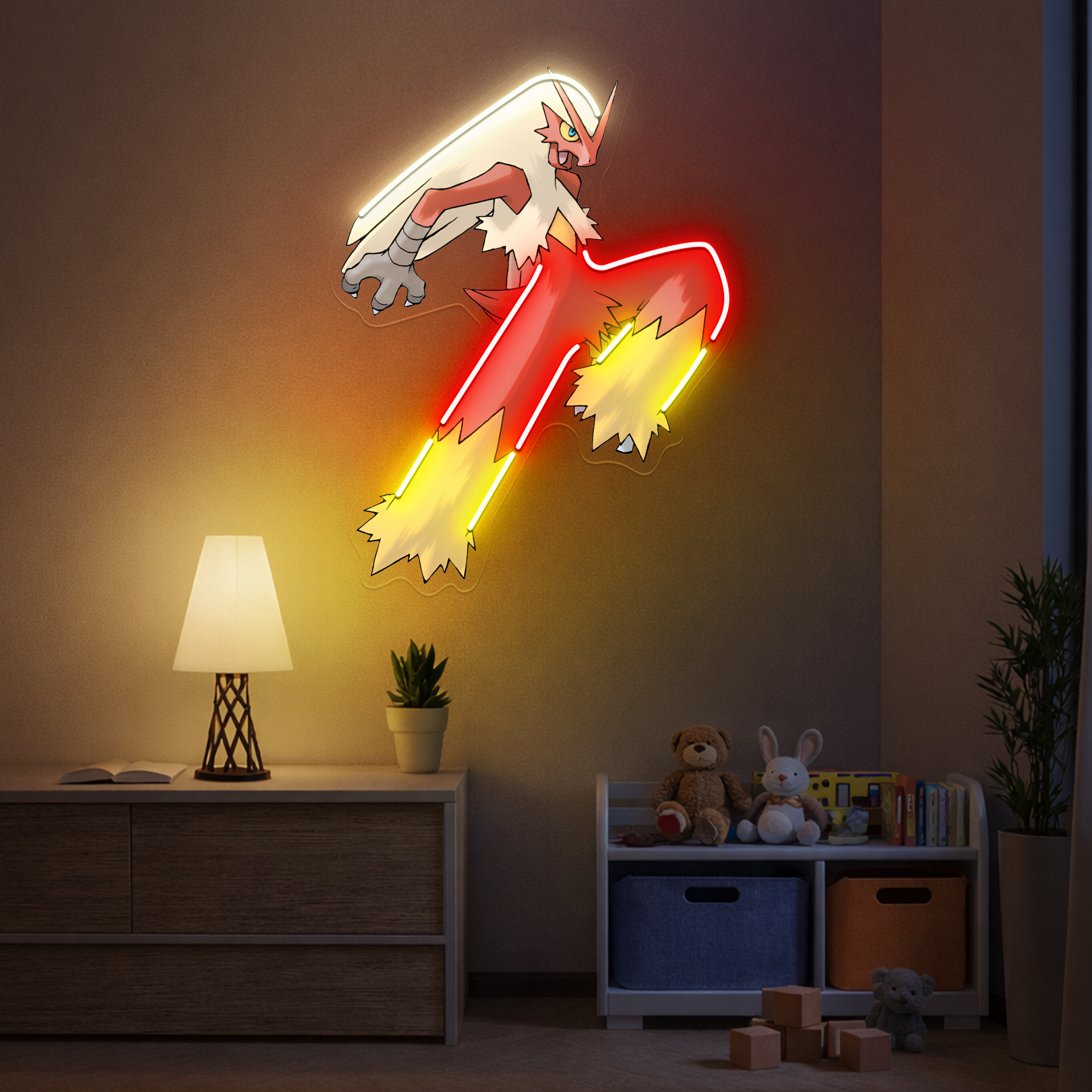 Pokemon Blaziken UV Signs