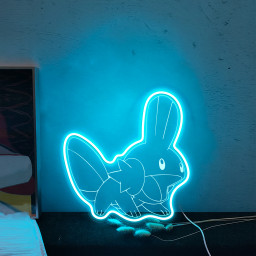 Mudkip Pokemon Laser Sign