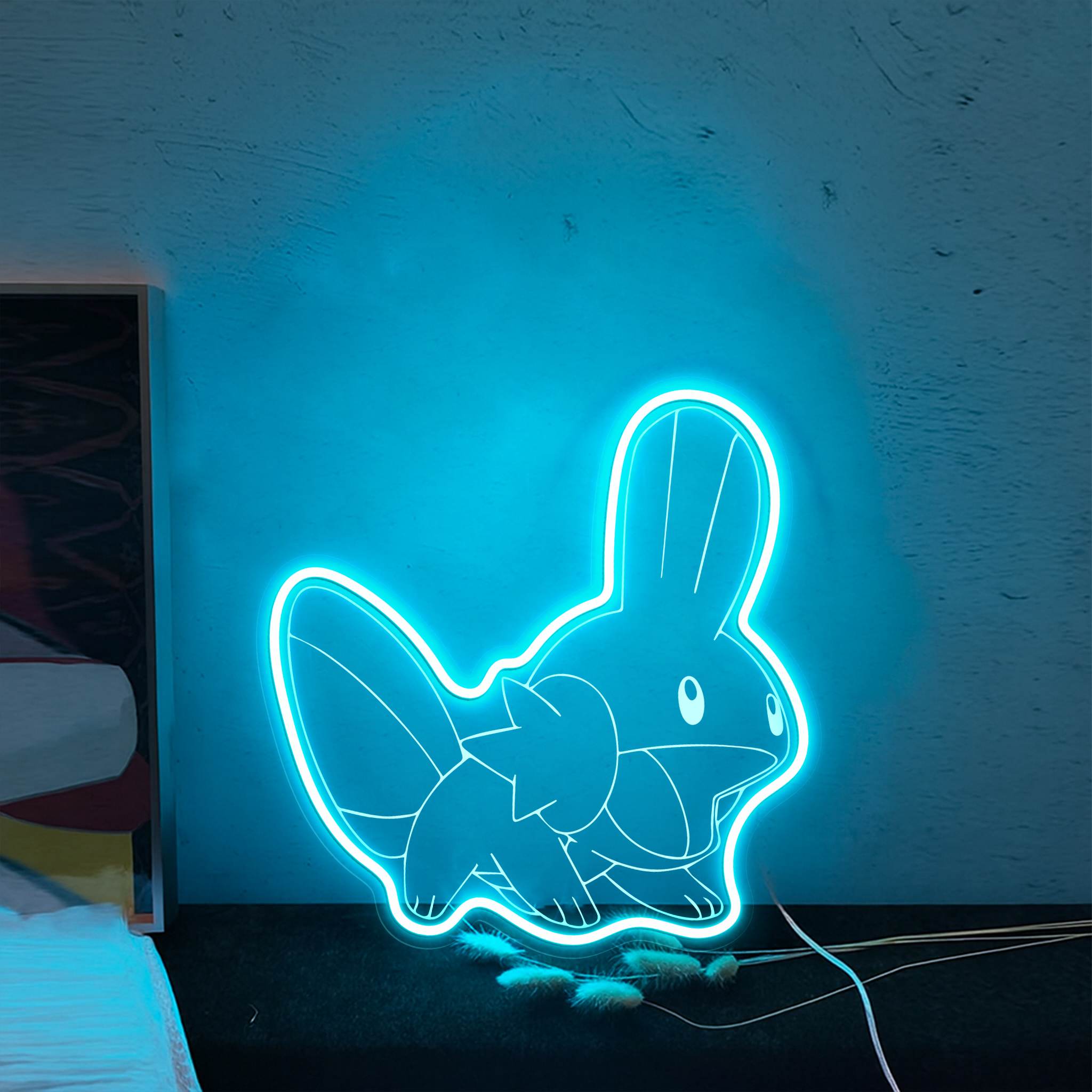 Mudkip Pokemon Laser Sign