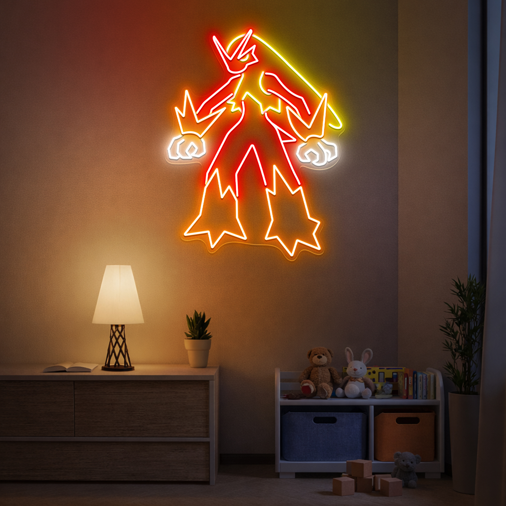 Blaziken Pokemon Neon Signs