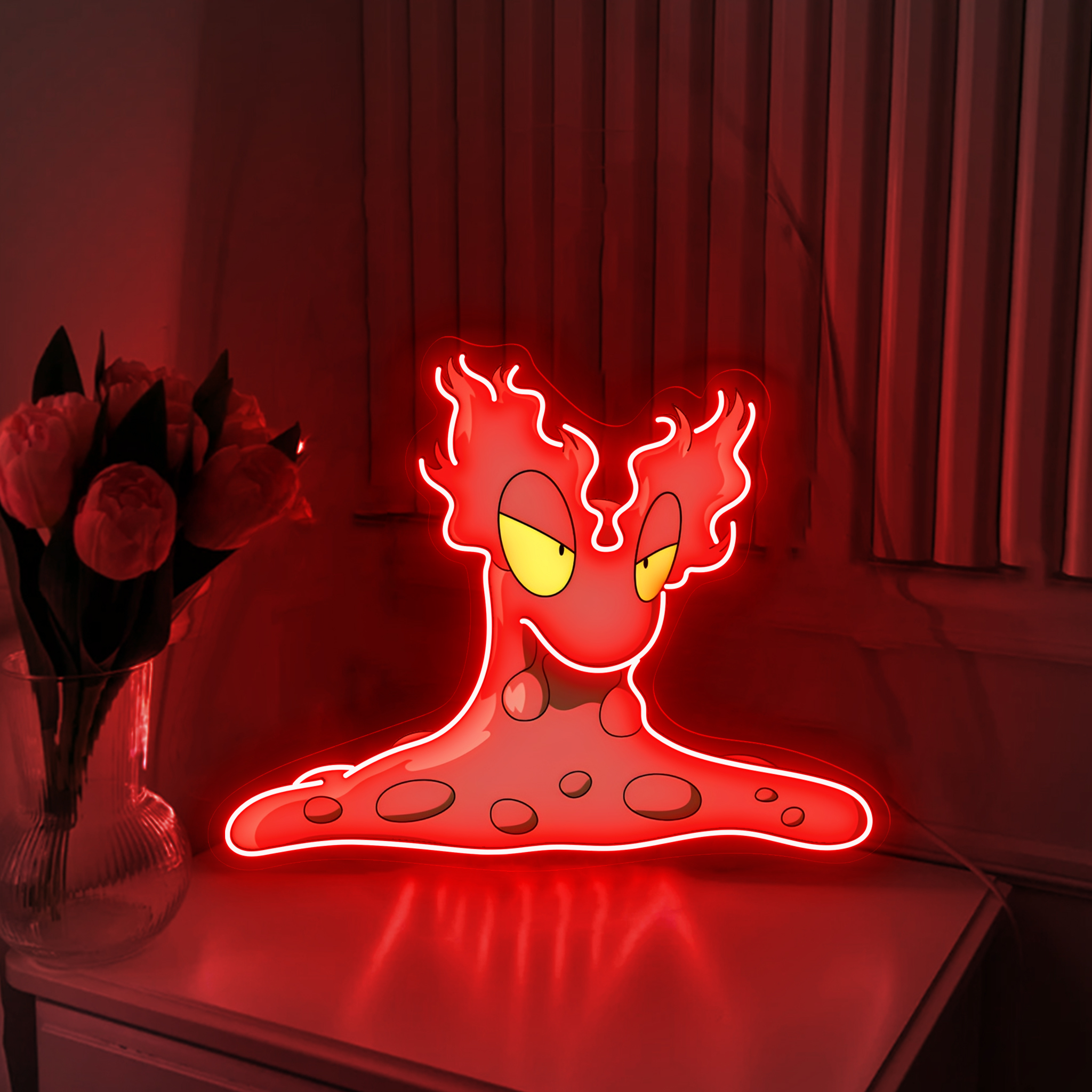 Pokemon Slugma UV Sign