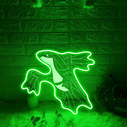 Grovyle Pokemon Laser Sign
