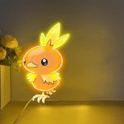 Pokemon Torchic UV Signs