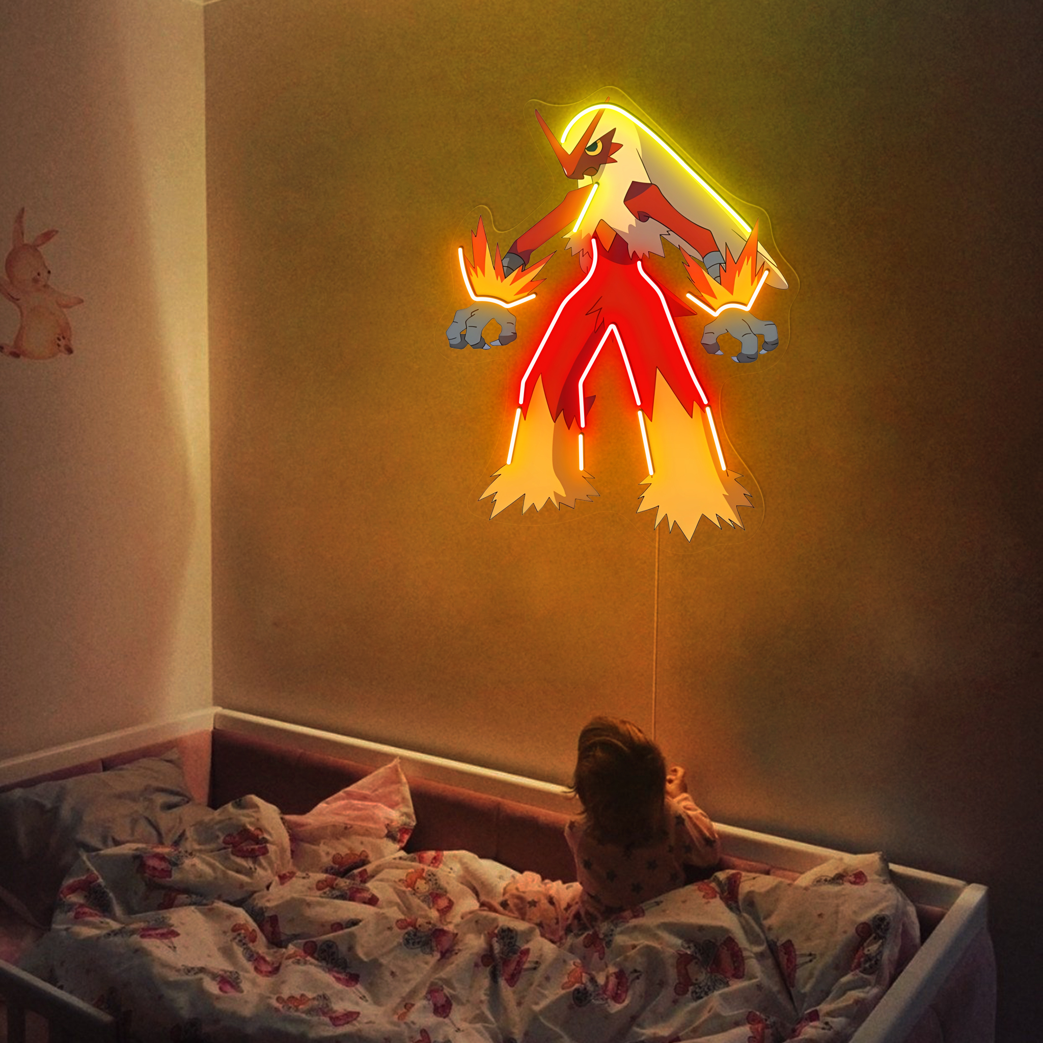 Blaziken Pokemon UV Signs