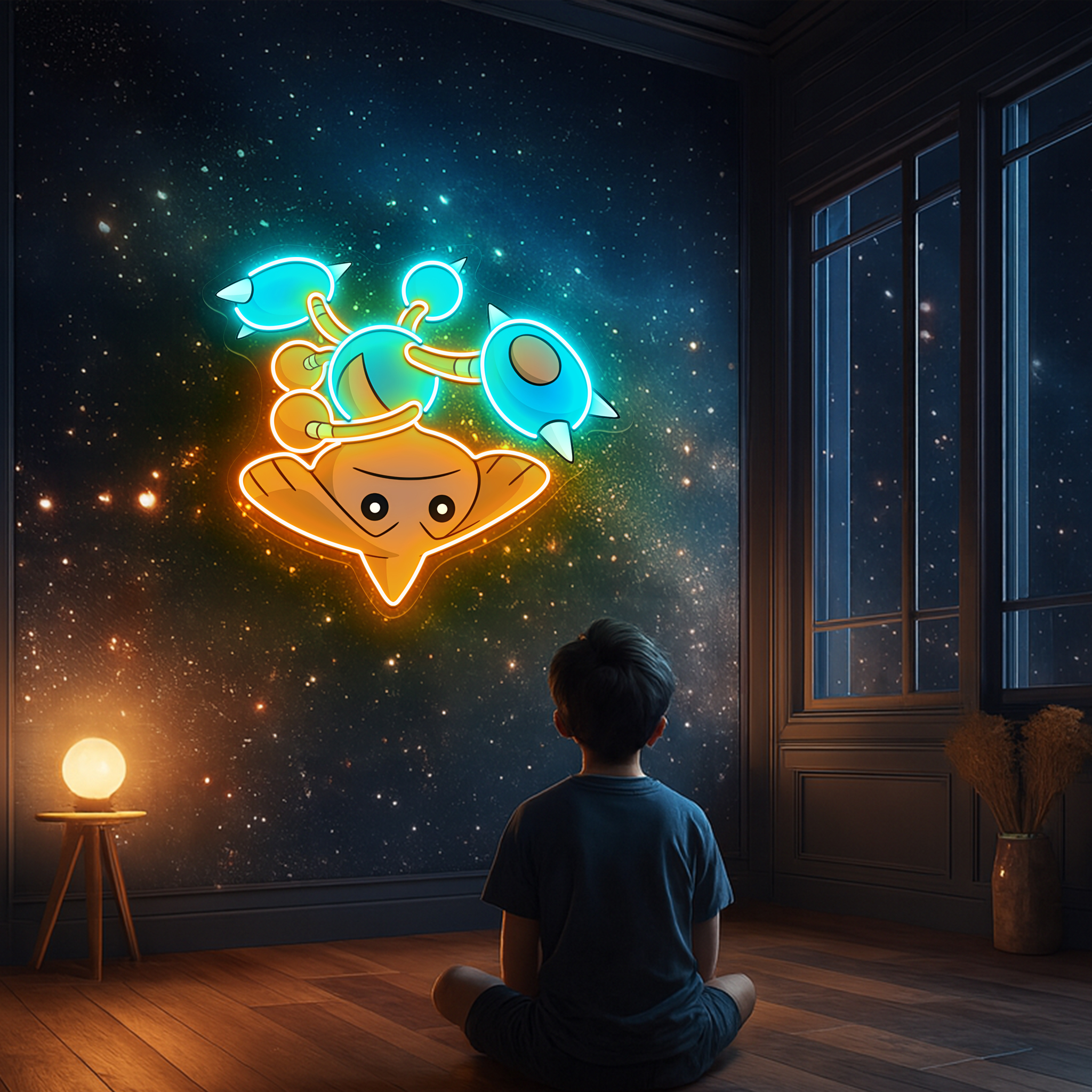 Pokemon Hitmontop UV Signs